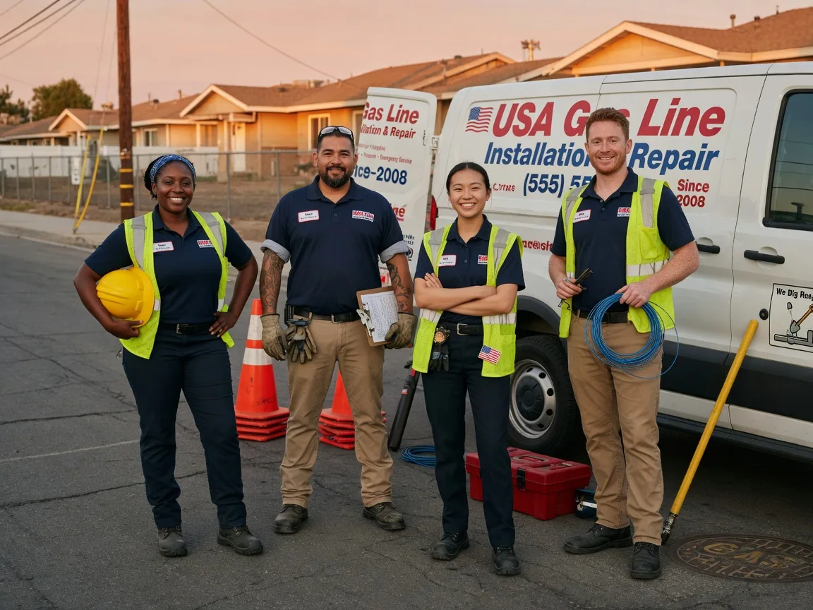 Gas Line Installation company in Cleveland, SC